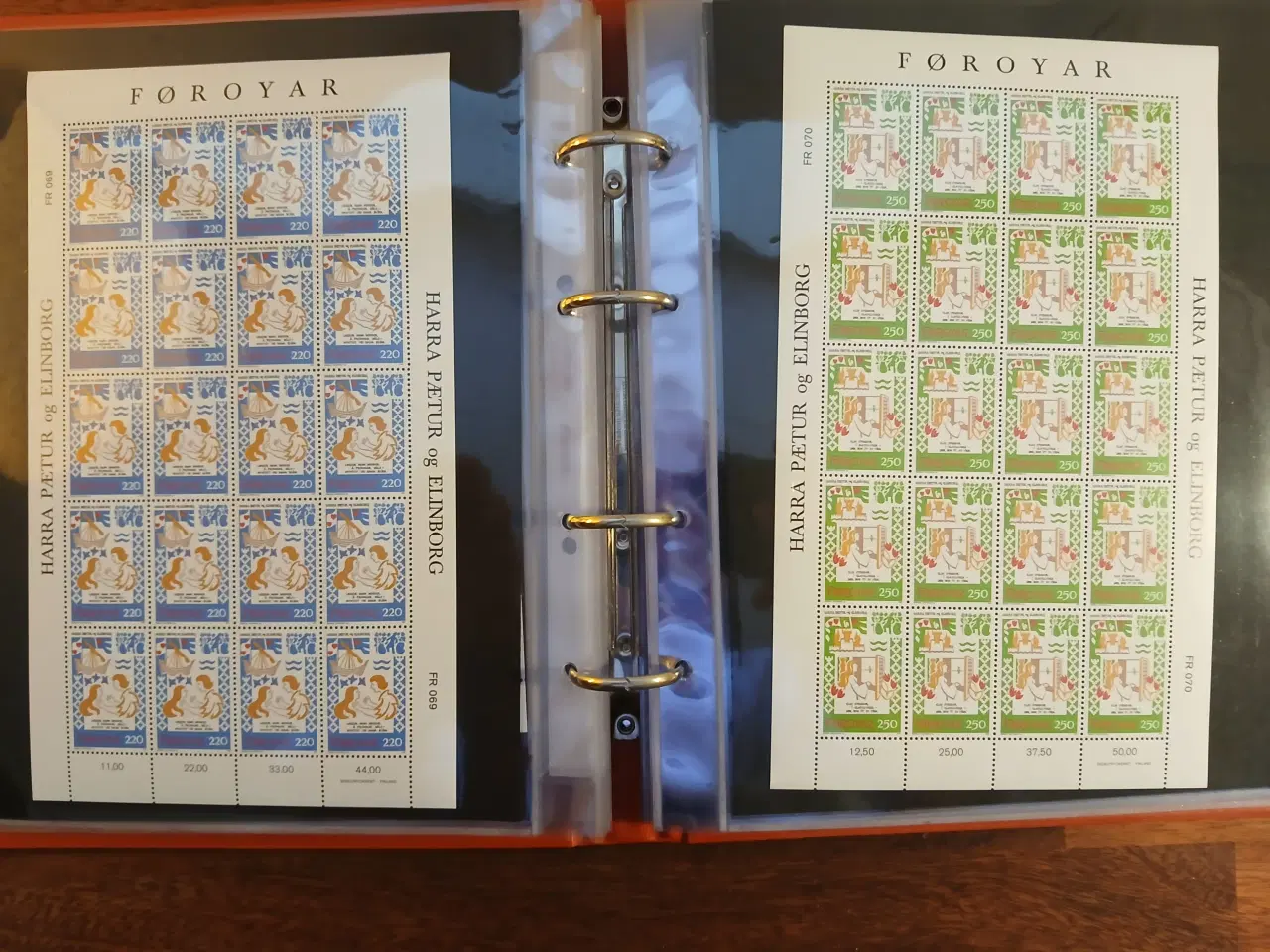 Billede 11 - Færøske 42 helark(20) i arkmappe fra Leuchtturm me