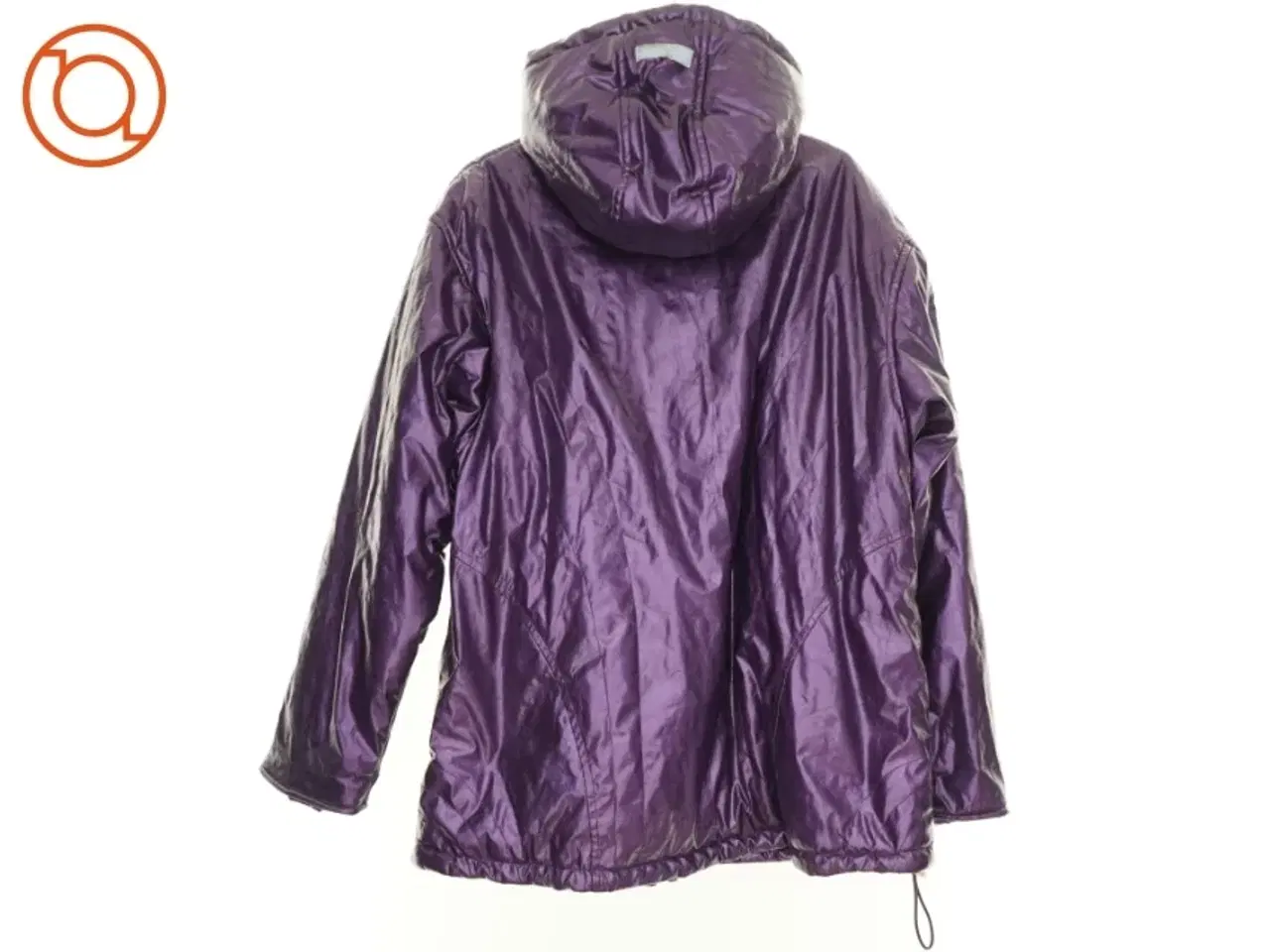 Billede 2 - Lilla Metallic Varm Vinterjakke (str. 176 cm)