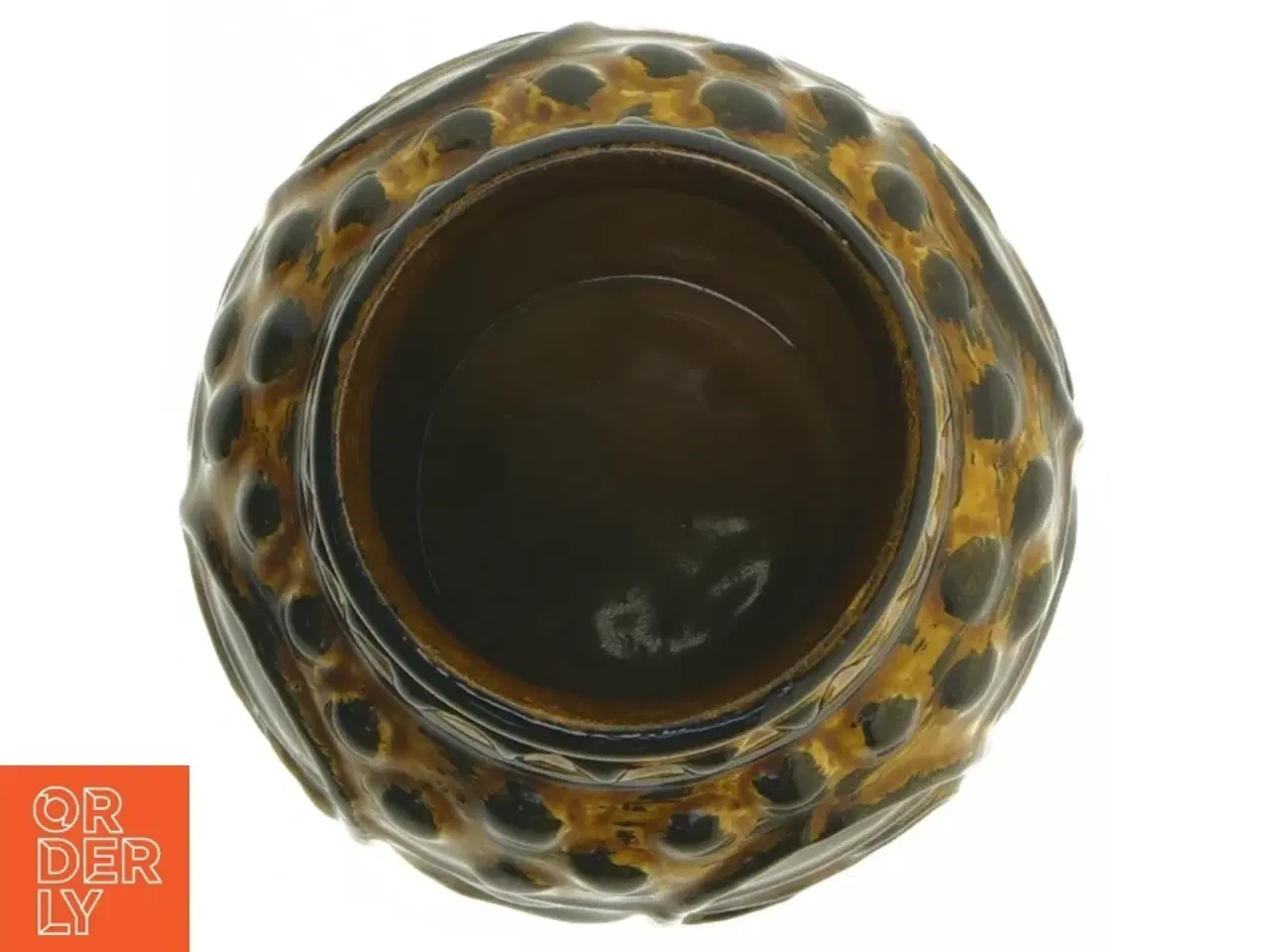 Billede 4 - Keramisk vase med mønstret design fra Bay W.GERMANY (str. 15 cm)