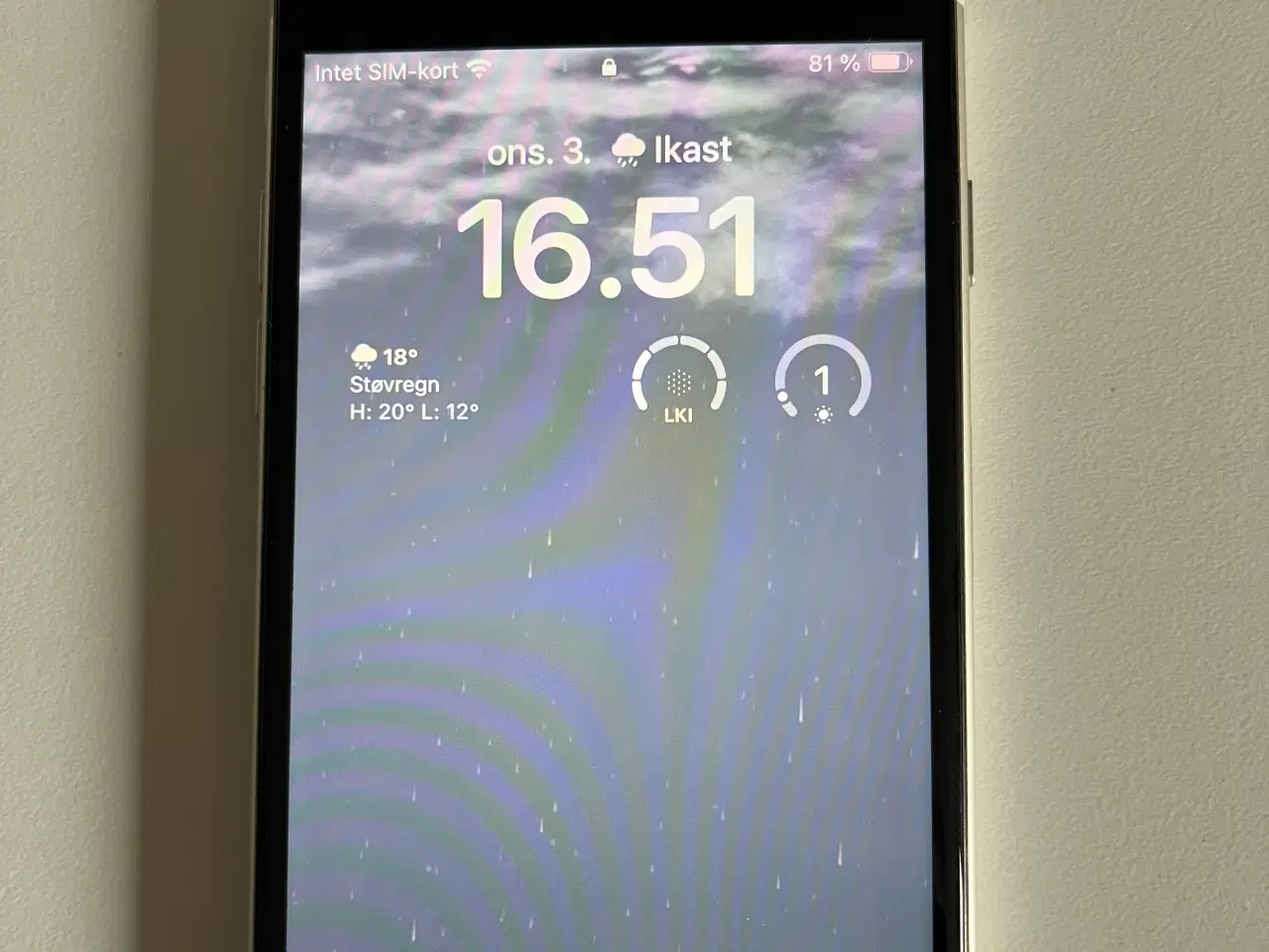 Billede 1 - Sælger en iPhone SE 3. generation med 128 GB