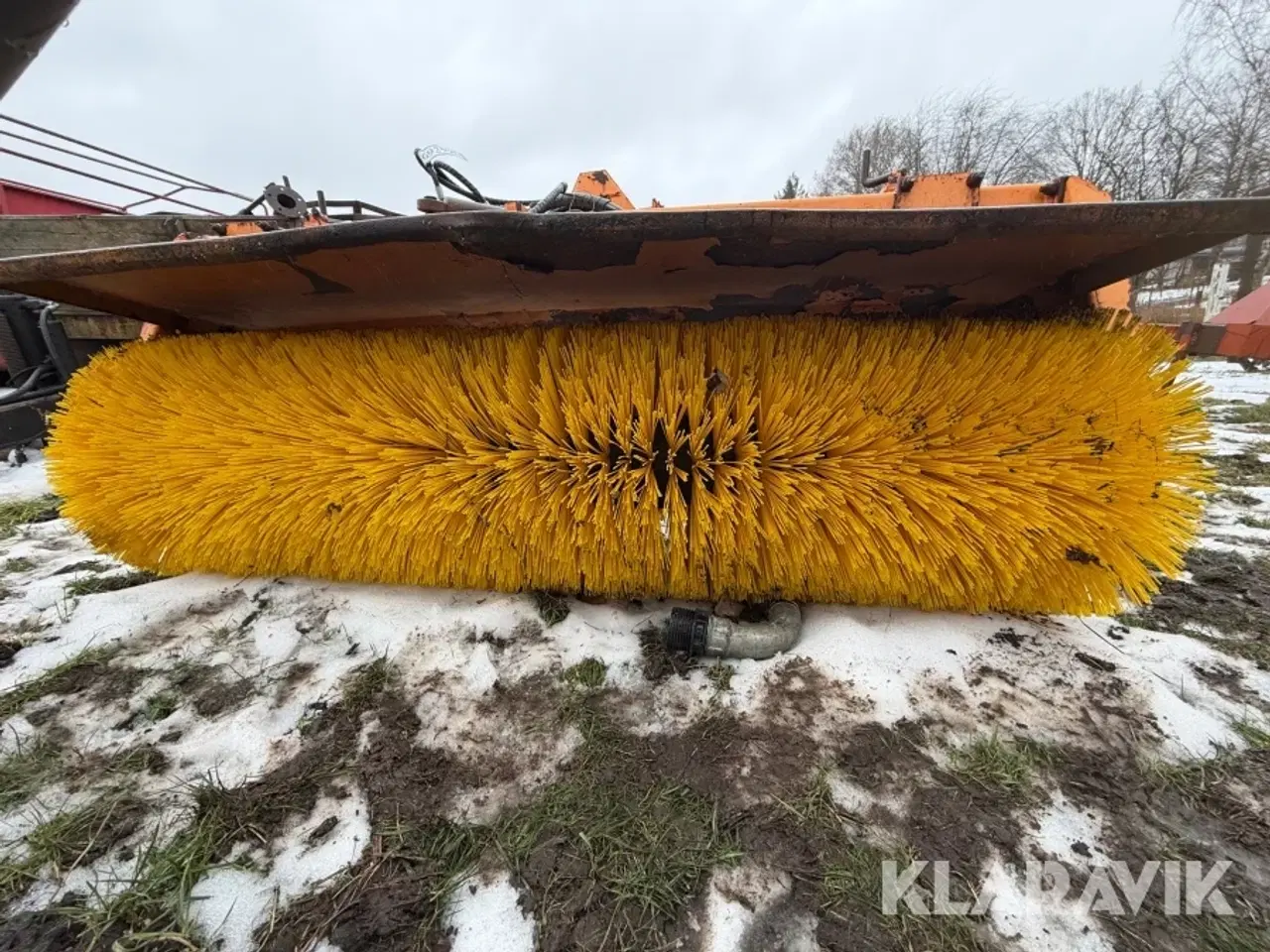 Billede 5 - Hydraulisk fejekost med oliepumpe Am Teho F21975