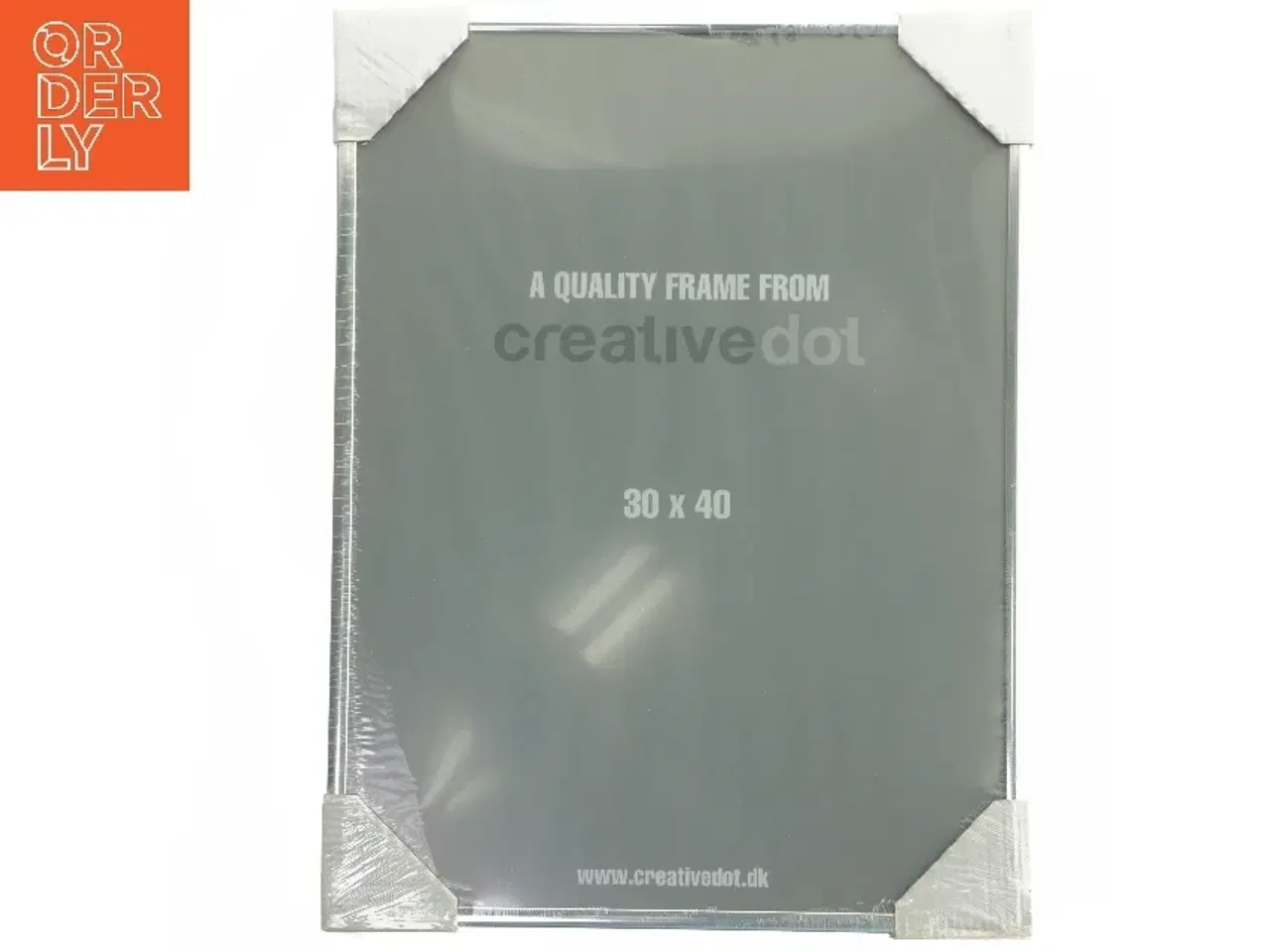 Billede 1 - Billedramme i metal (str. 30 x 40)
