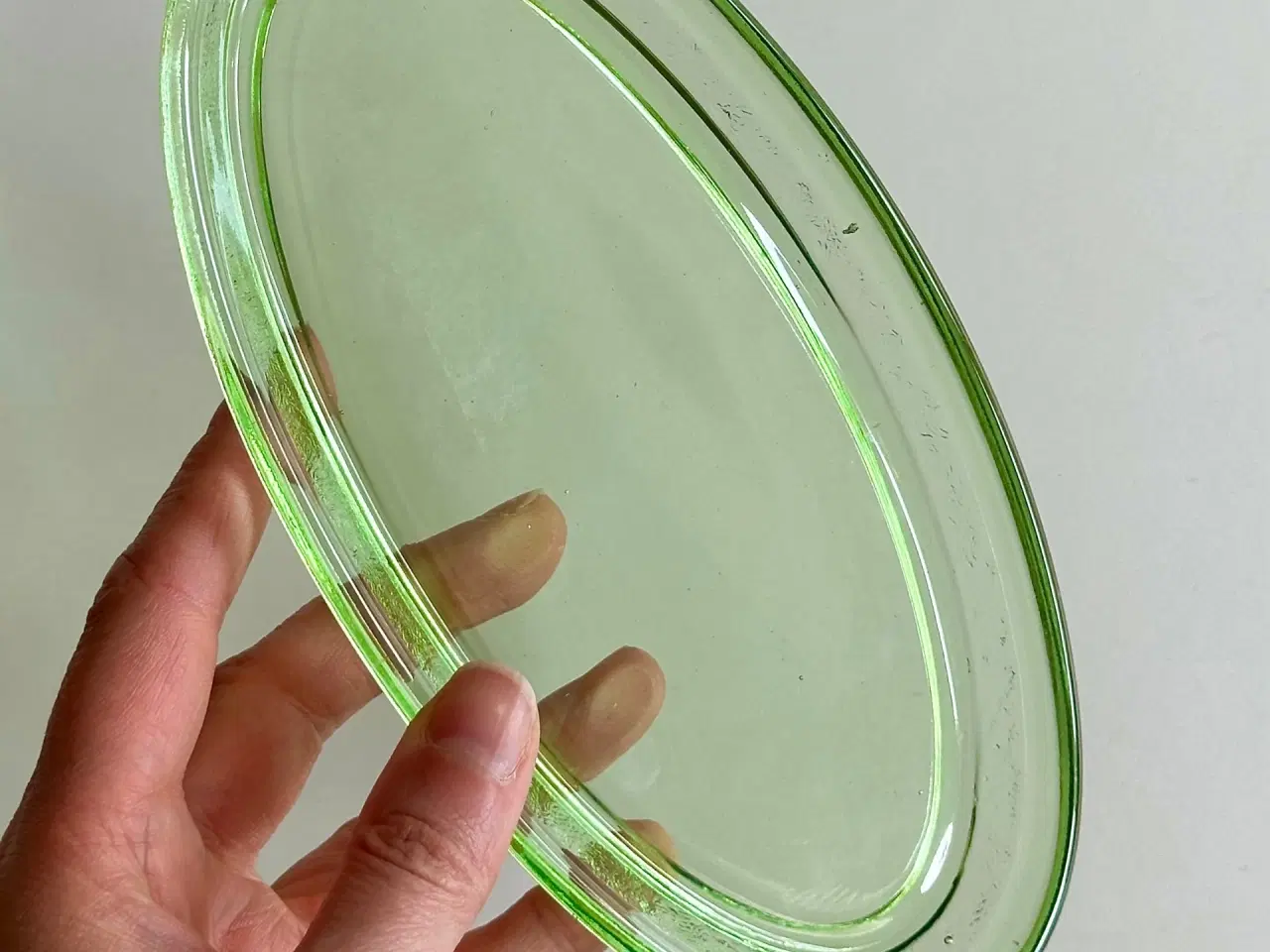Billede 3 - Oval glasbakke