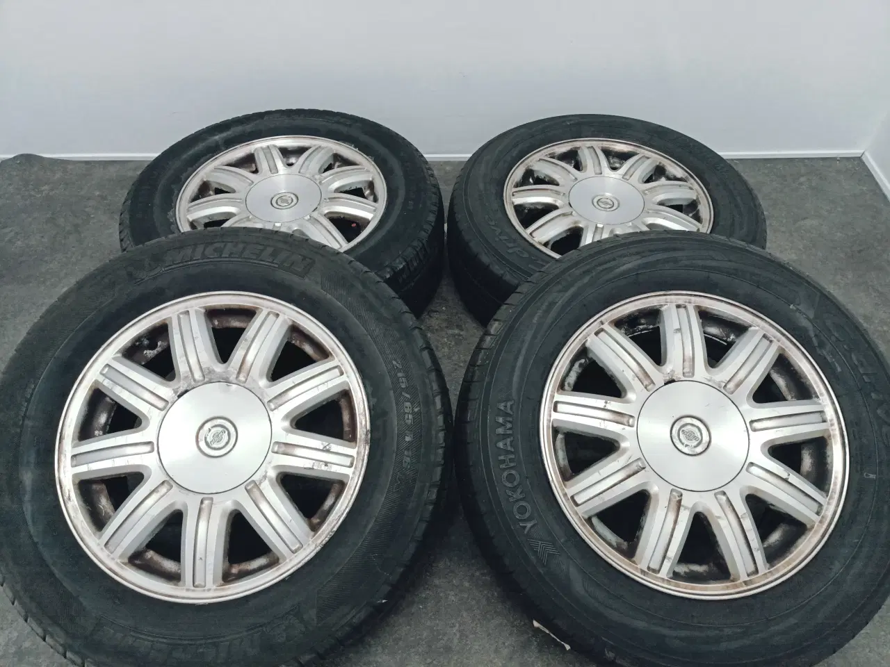 Billede 3 - 5x114,3 16" ET40 nav 71,5ø Chrysler sommersæt