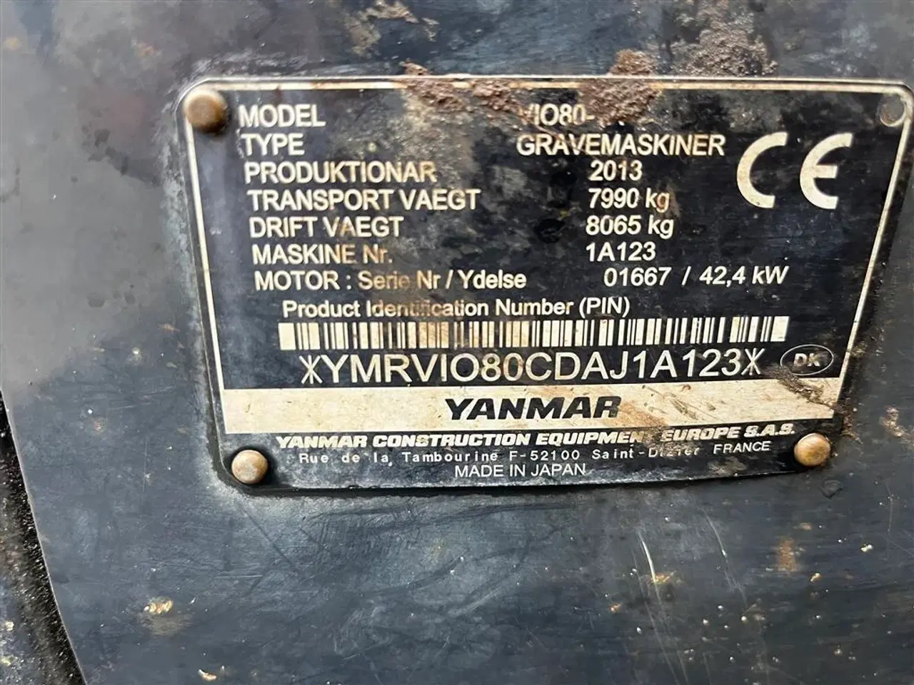Billede 19 - Yanmar ViO80 hydraulisk hurtig skifte