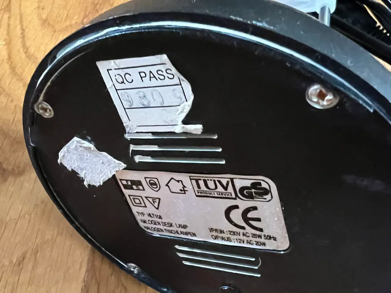 Billede 3 - Halogen skrivebordslampe sort