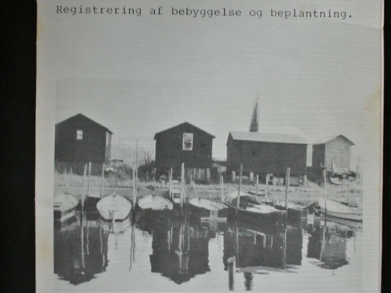 Billede 1 - stige - registrering af bebyggelse og beplantning,