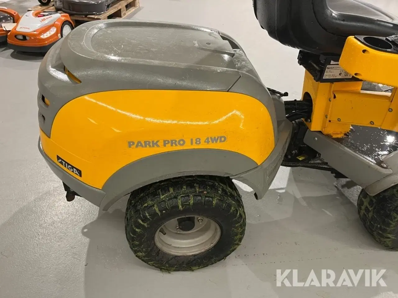 Billede 7 - Græsslåmaskine Stiga Park PRO 18 4wd