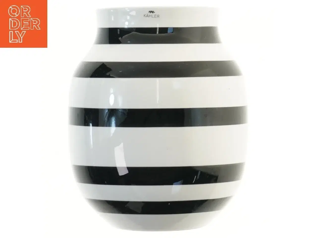 Billede 2 - Kähler Omaggio vase fra Kähler (str. Ø 11 cm længde 20 cm)