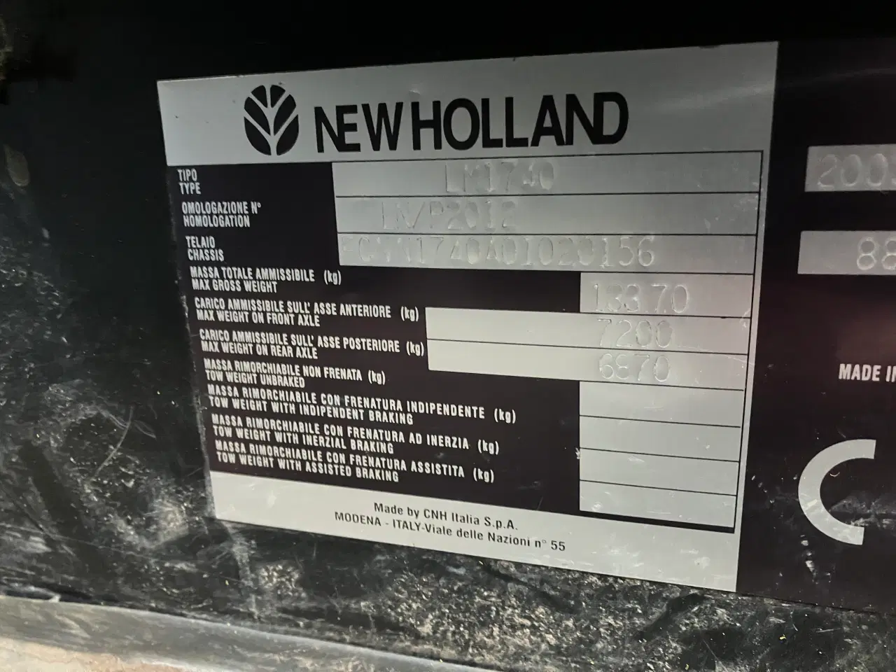 Billede 3 - NEW HOLLAND LM1740