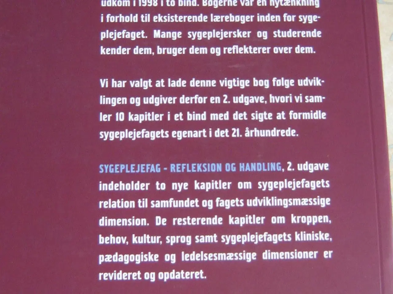 Billede 2 - Sygeplejefag refleksion og handling