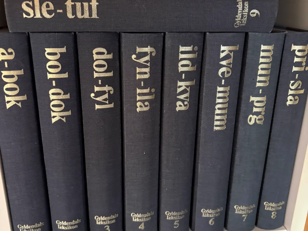 Billede 1 - Gyldendal leksikon 10 bind