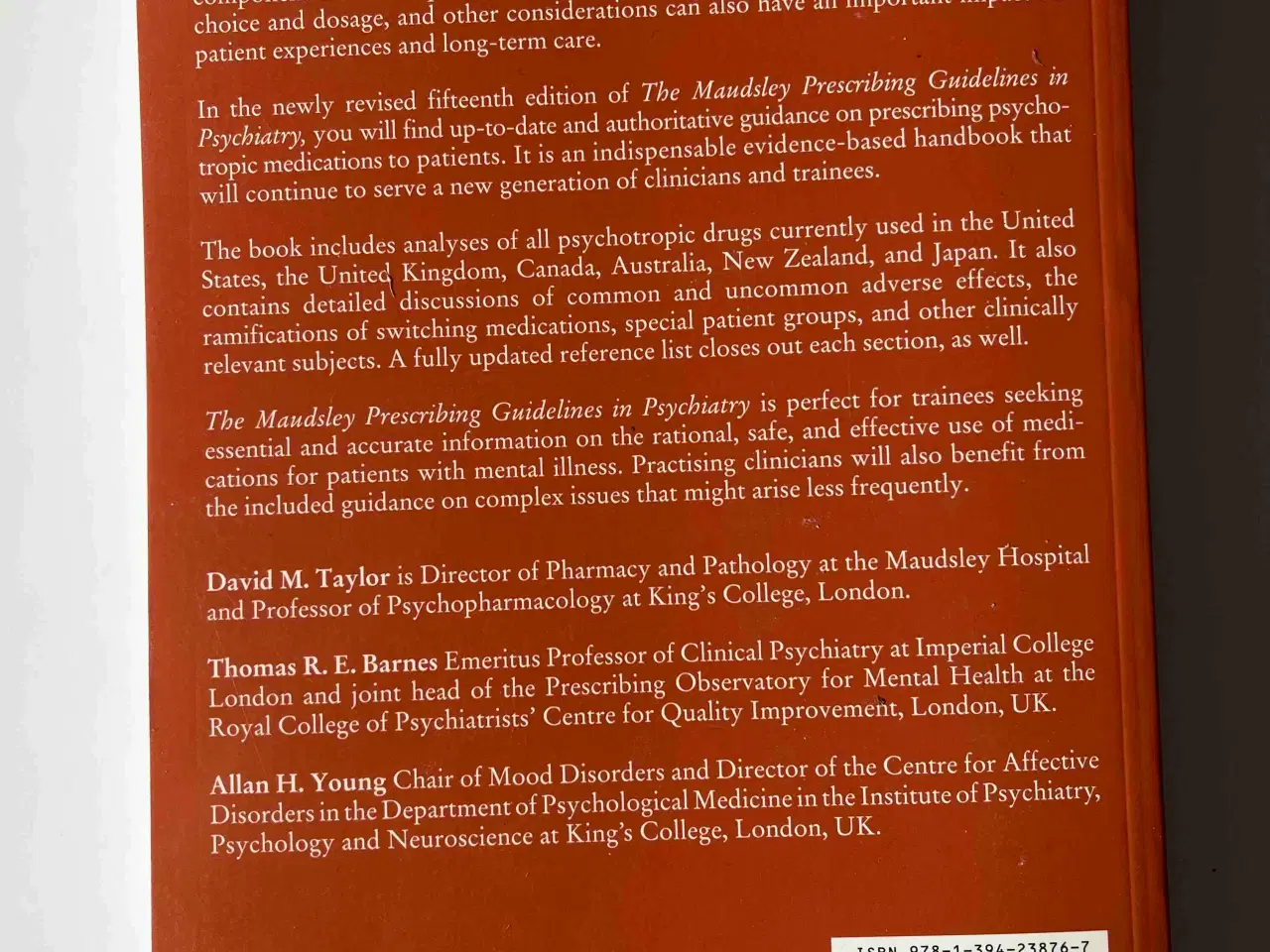 Billede 2 - The Maudsley Prescribing Guidelines in Psychiatry 