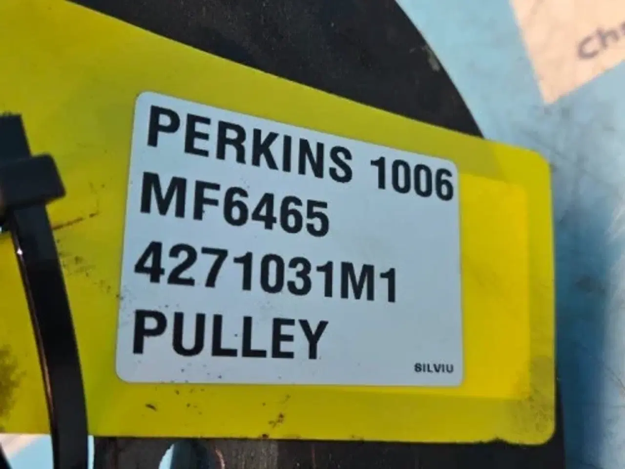 Billede 2 - Perkins 1006 Motorremskive 4271031M1