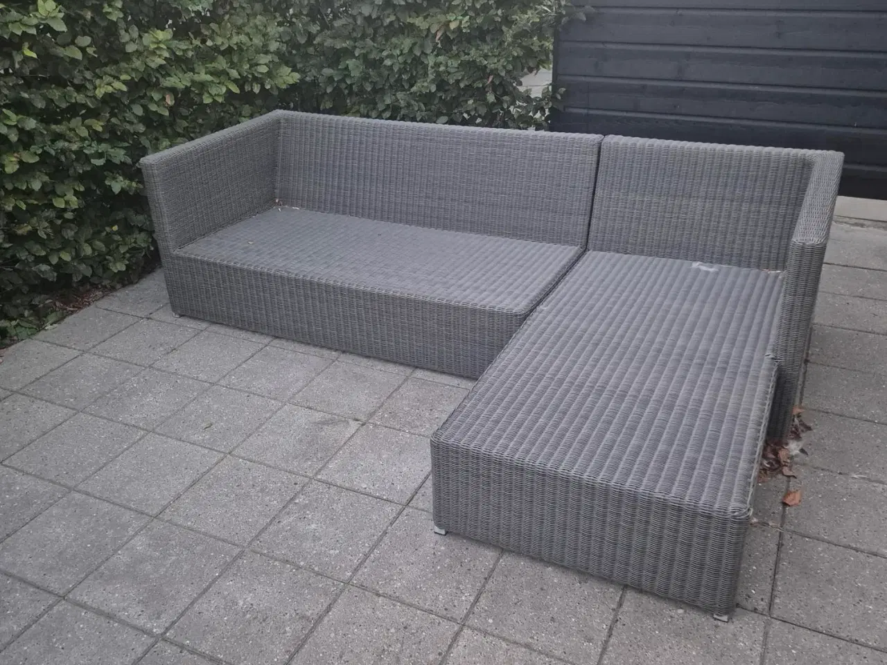 Billede 1 - Cane-Line loungesæt med hynder