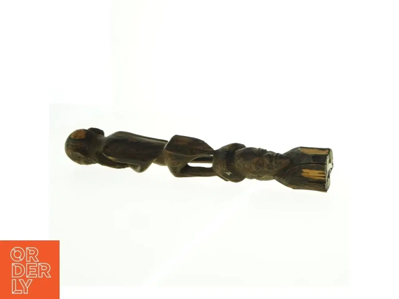 Billede 4 - Udskåret træfigur (str. 45. x 7 cm)