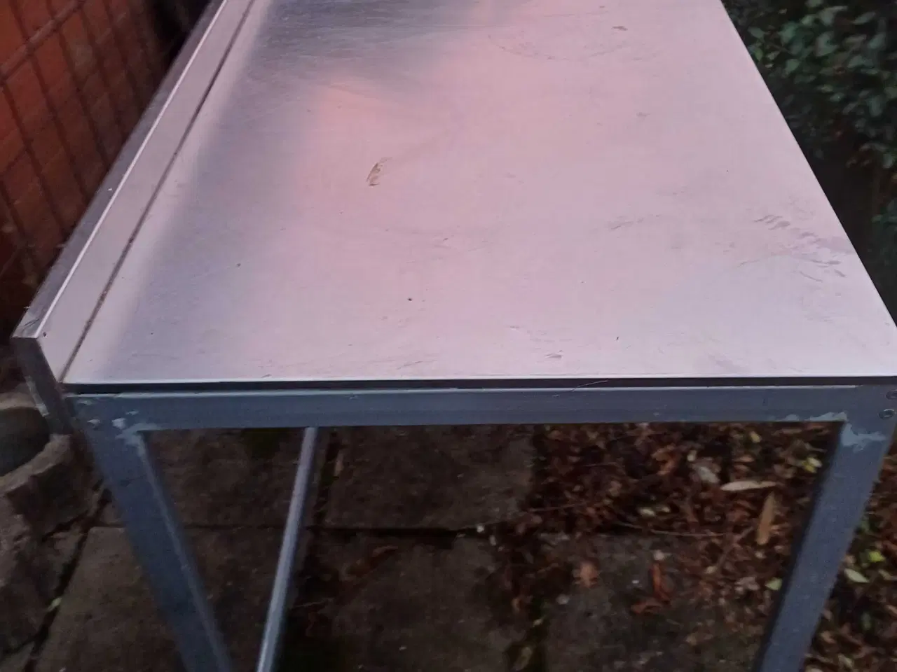 Billede 3 - Rustfri stål bord