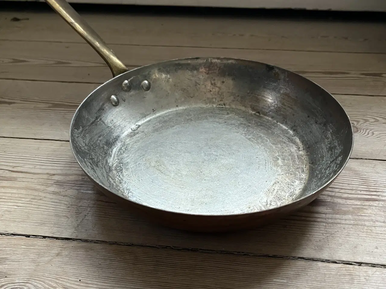 Billede 1 - Kobber pande 22,5 cm i dia