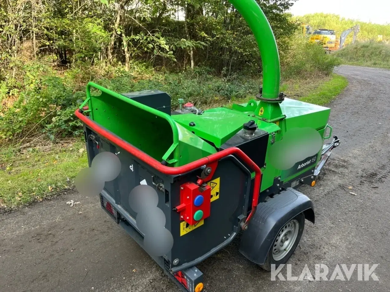 Billede 4 - Flishugger Greenmech ARB150RF