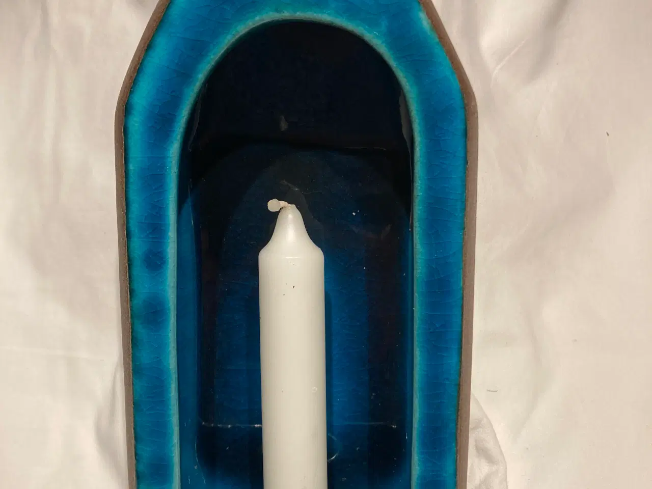 Billede 1 - Væglysestage keramik