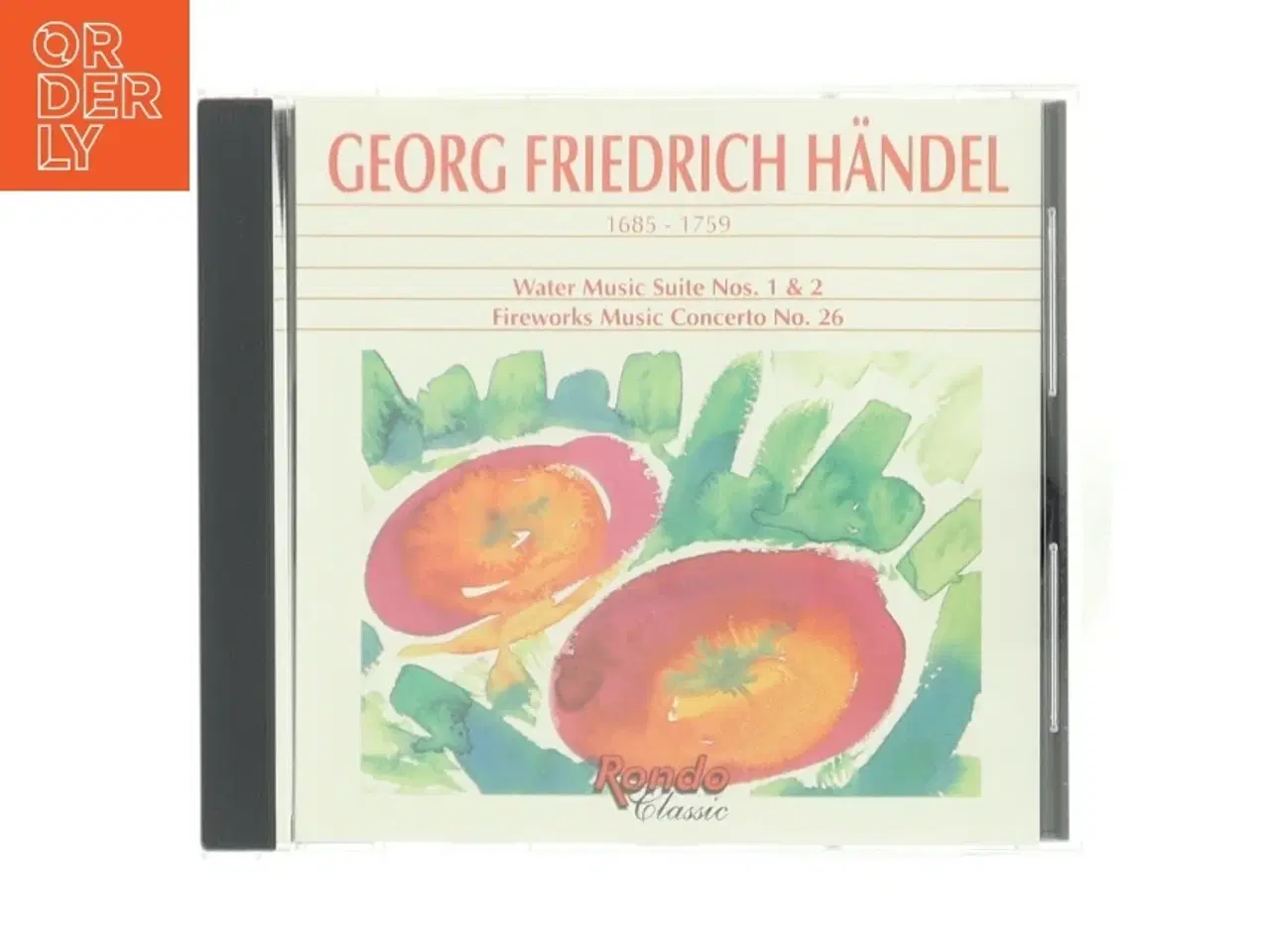 Billede 1 - Georg Friedrich H&#228;ndel: Water Music Suite Nos. 1 & 2 / Fireworks Music Concerto No. 26 (DVD)