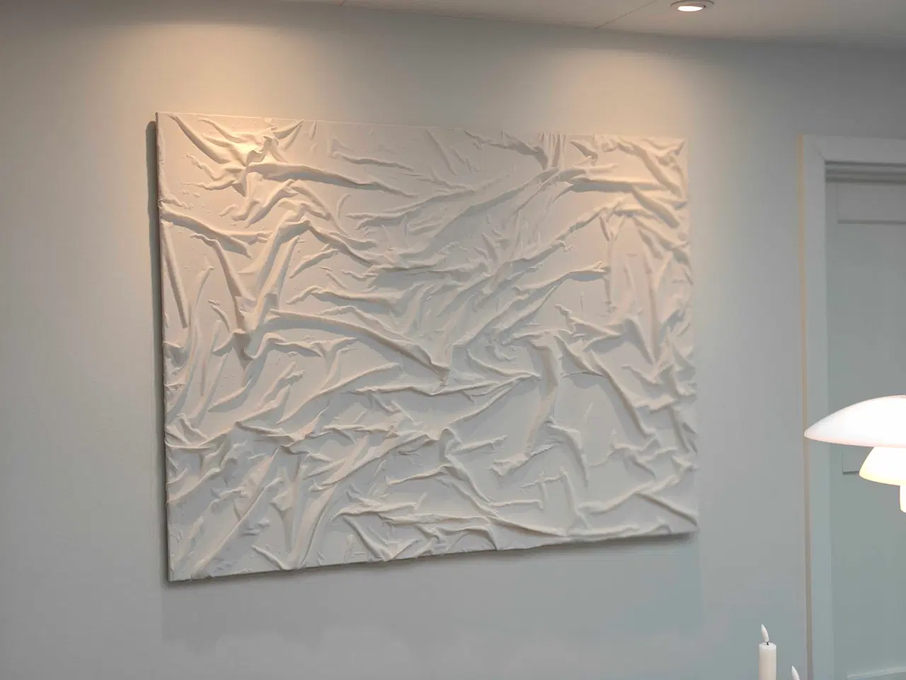 Billede 5 - Strukturmaleri 120x90