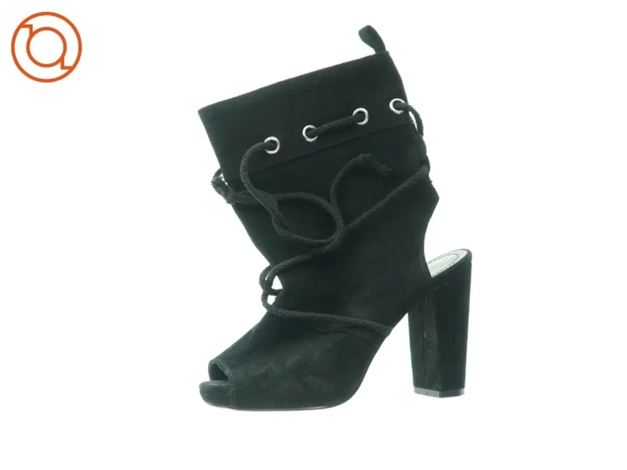 Billede 1 - Høj hæle i ruskind fra H&M (str. 38)