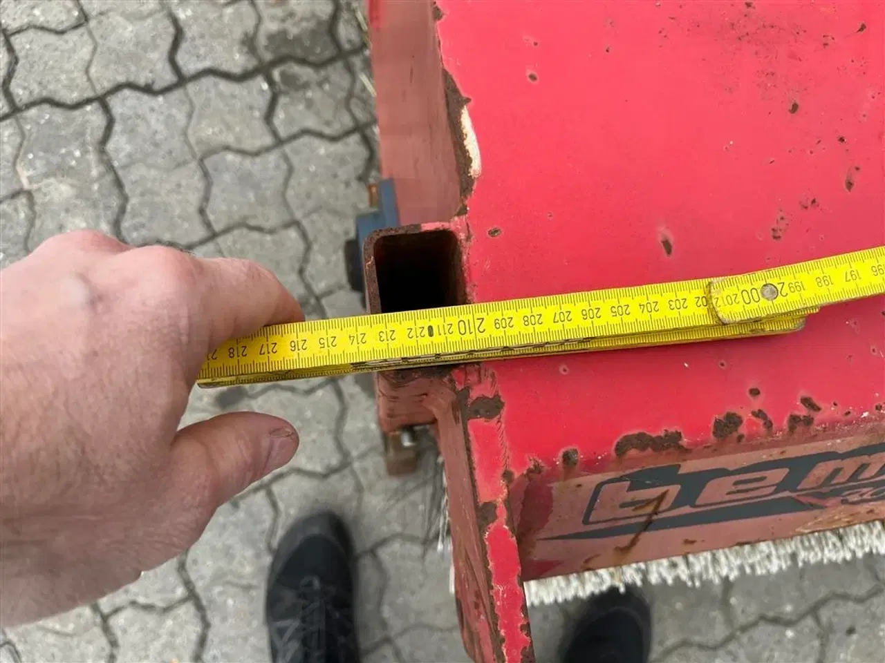 Billede 13 - Bema 210 cm hydraulisk kost med læsser fæste