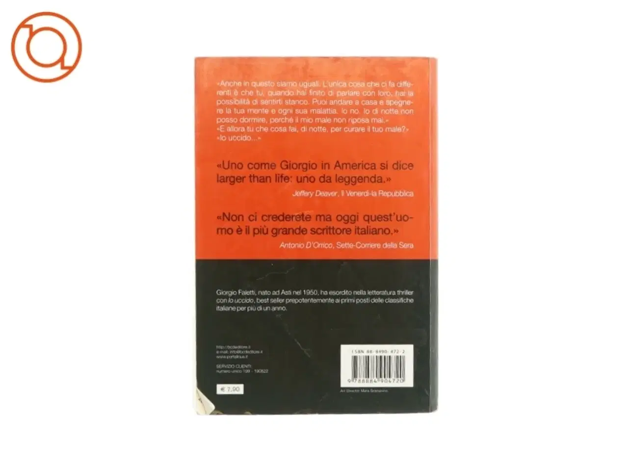 Billede 2 - Io uccido af Giorgio Faletti (bog)