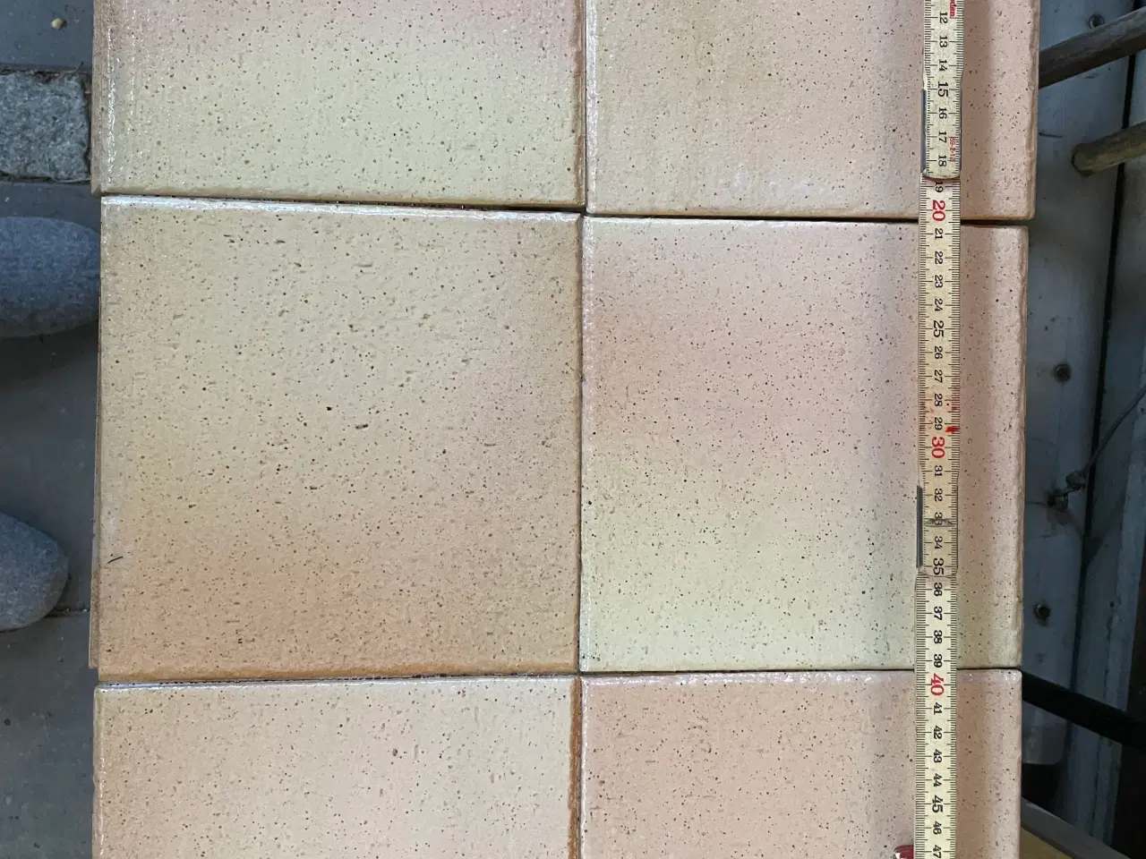 Billede 2 - 202 stk fliser 20x20x1,5 cm