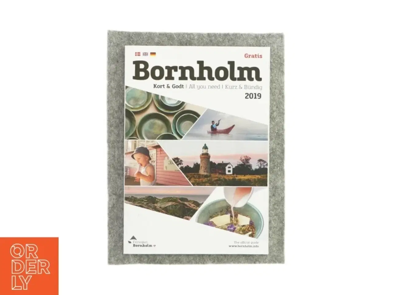Billede 1 - Bornholm - Kort og godt 2019 (Bog)