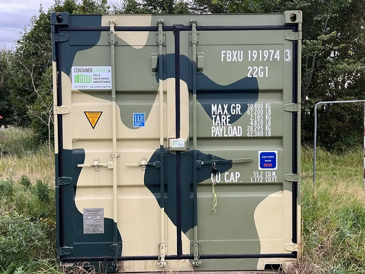 Billede 2 - 20 fods Container 