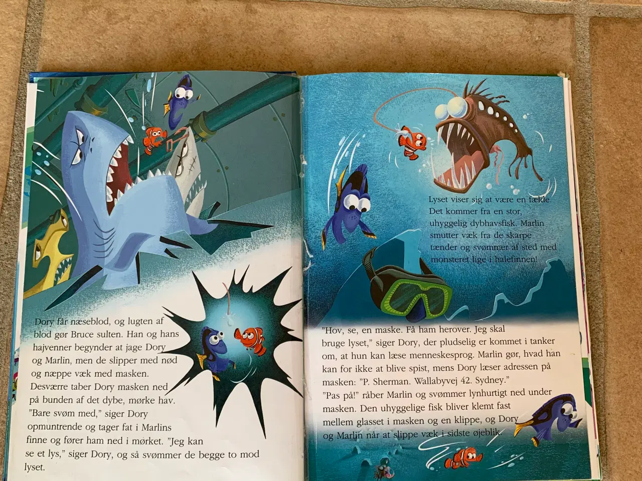 Billede 4 - Disney PIXAR Find Nemo bog 
