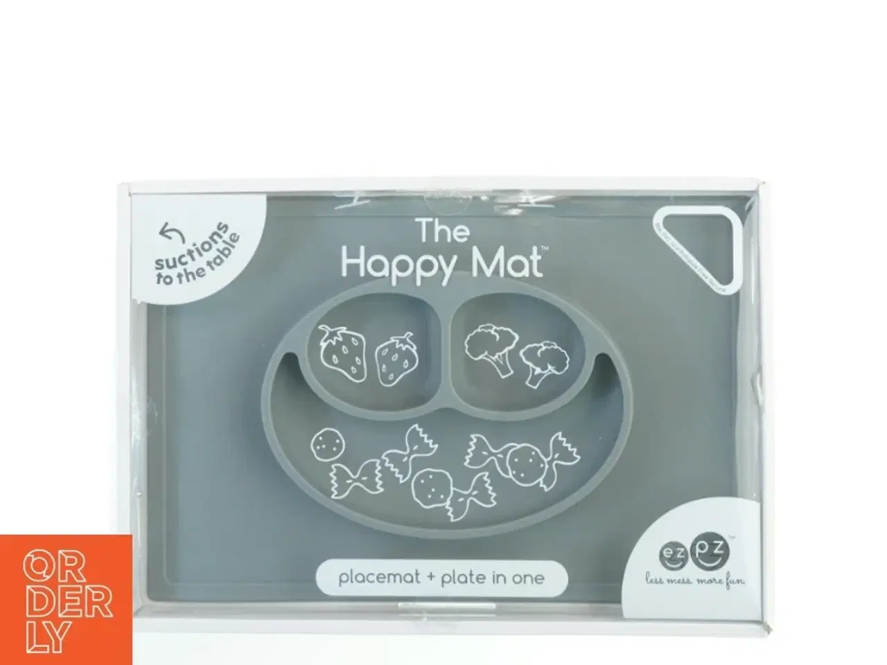 Billede 1 - EZPZ The Happy Mat Tallerken fra Ezpz (str. 25x38 cm)