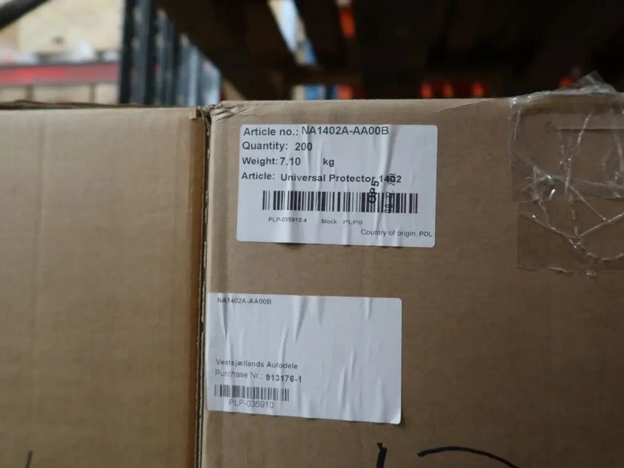 Billede 3 - 2 fag pallereoler med indhold