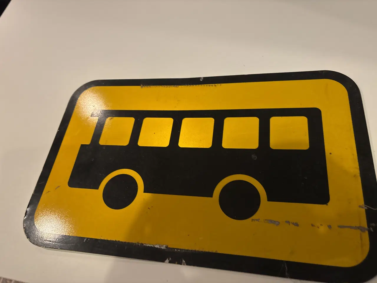 Billede 2 - Brugt bus  skilt 