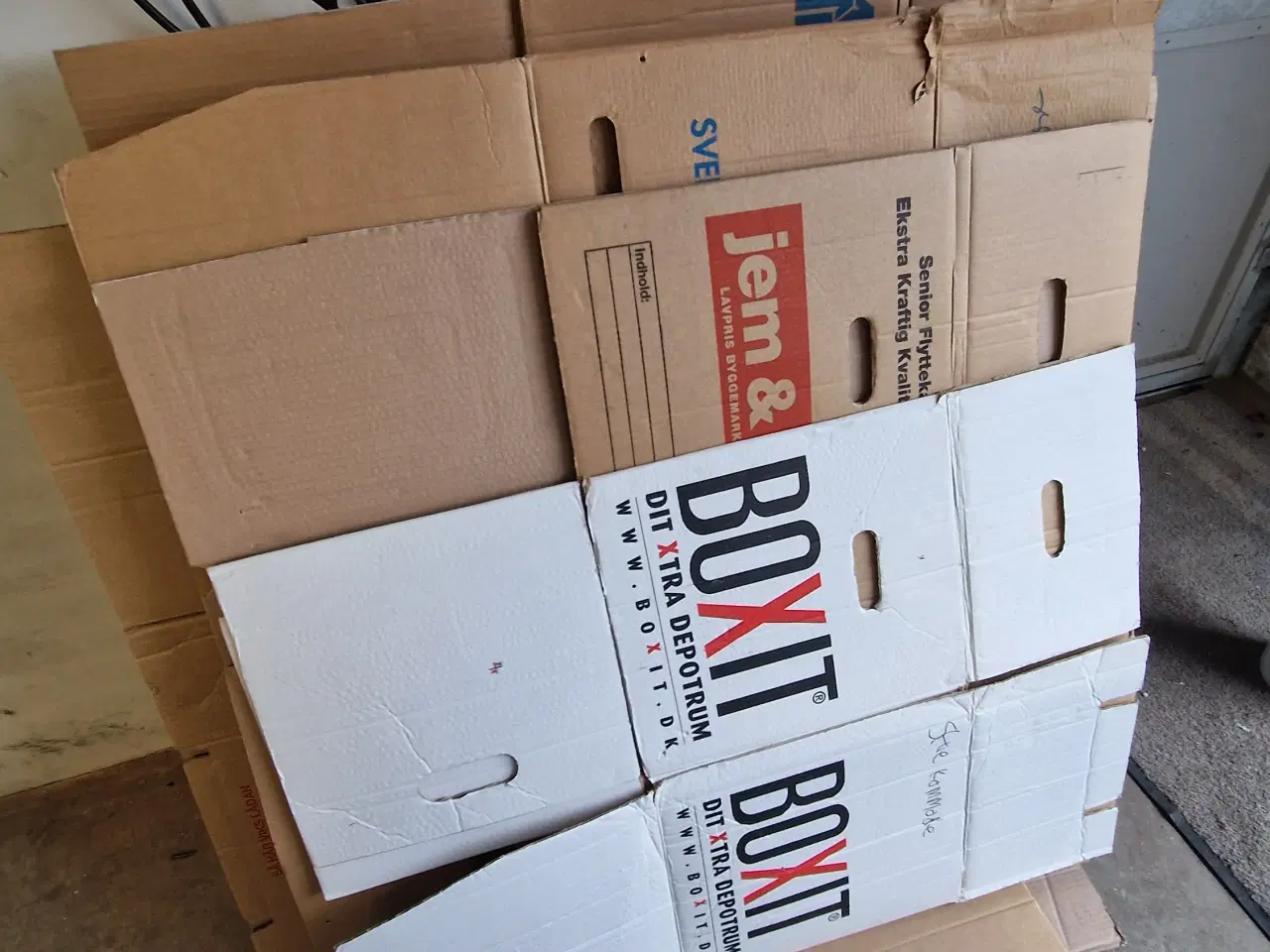 Billede 1 - flyttekasser sælges