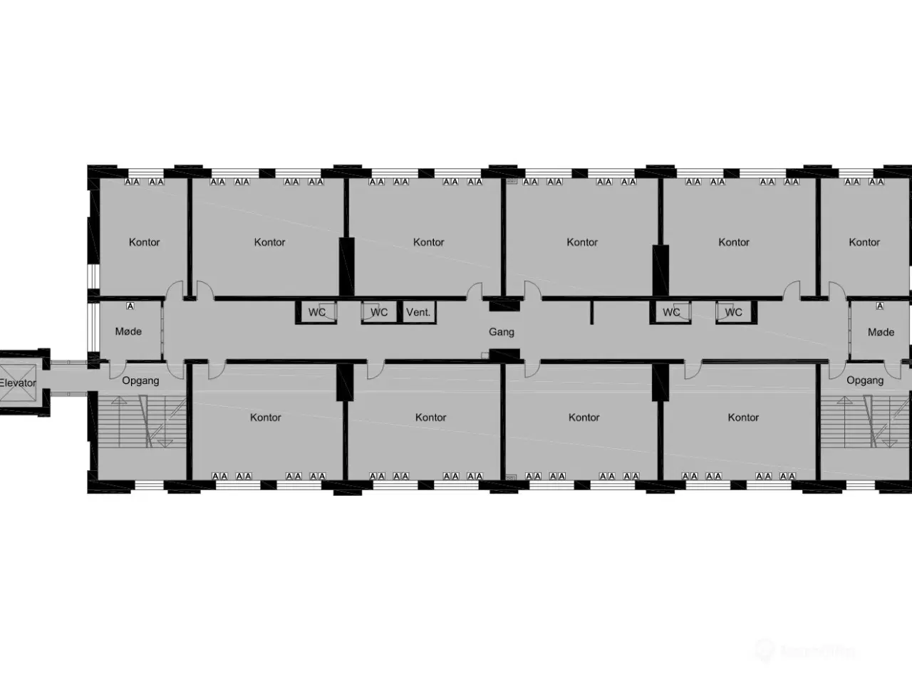 Billede 12 - Charmerende kontor på Fredriksbjerg