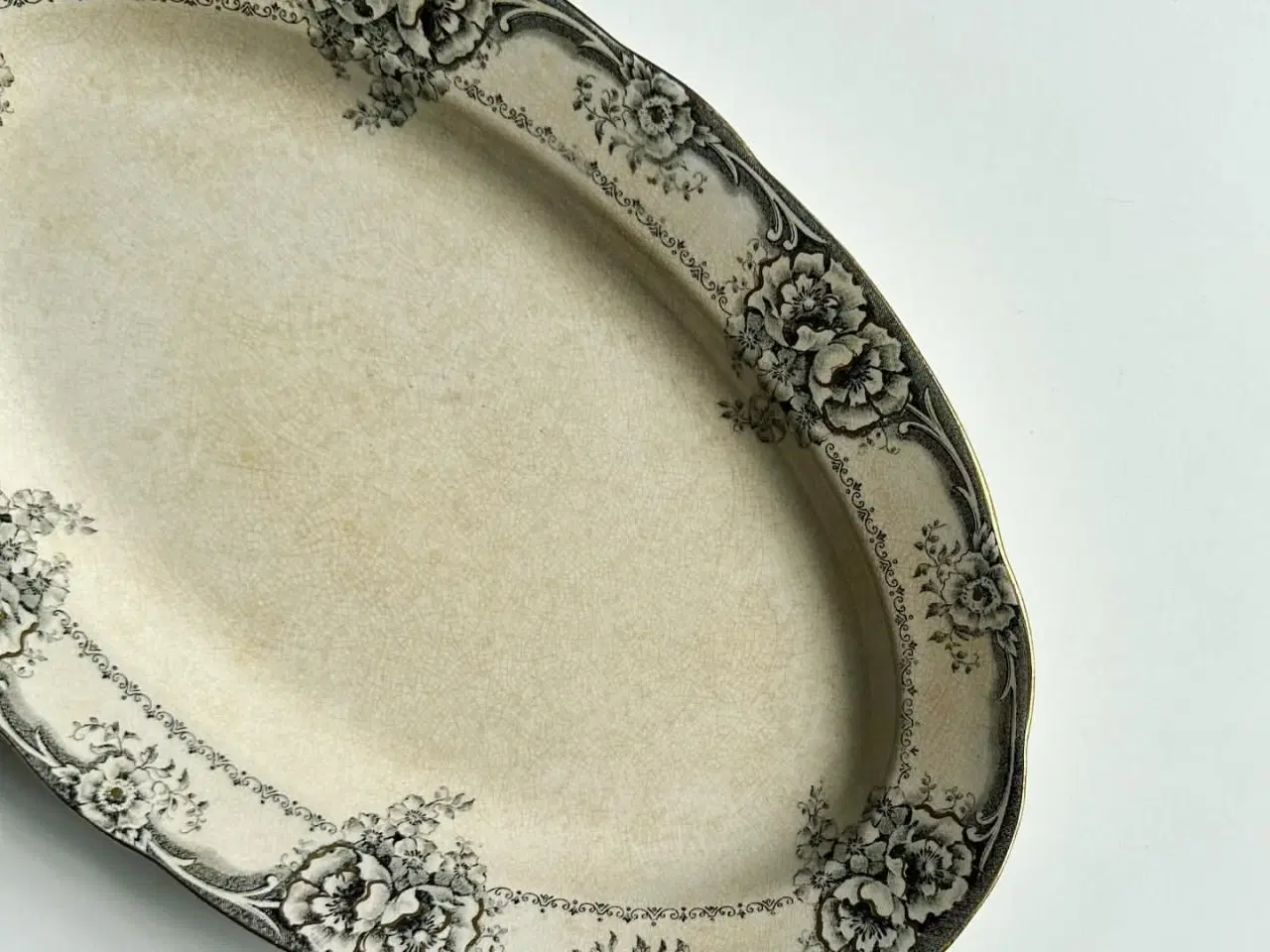 Billede 5 - Rörstrand Greta, patineret serveringsfad
