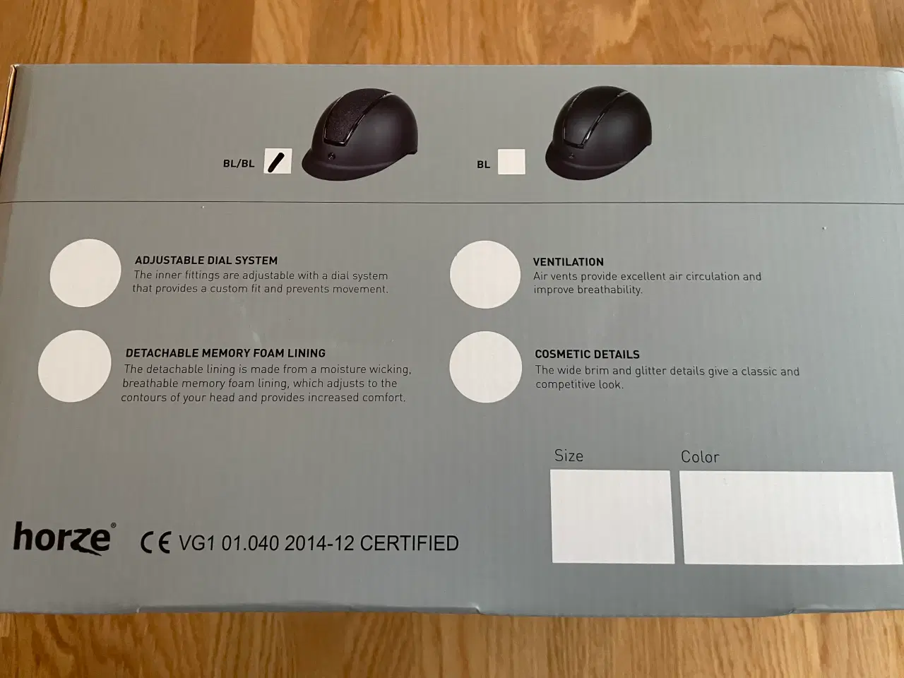 Billede 4 - Flot ridehjelm str. 55-57 cm