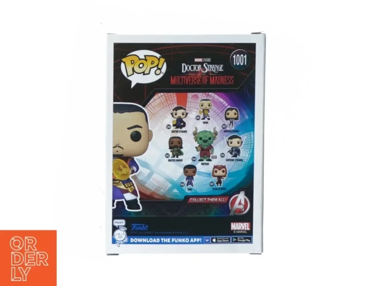 Billede 2 - Funko pop figur: Ddoctor Strange Wong fra Marvel (str. 11 x 16 cm)