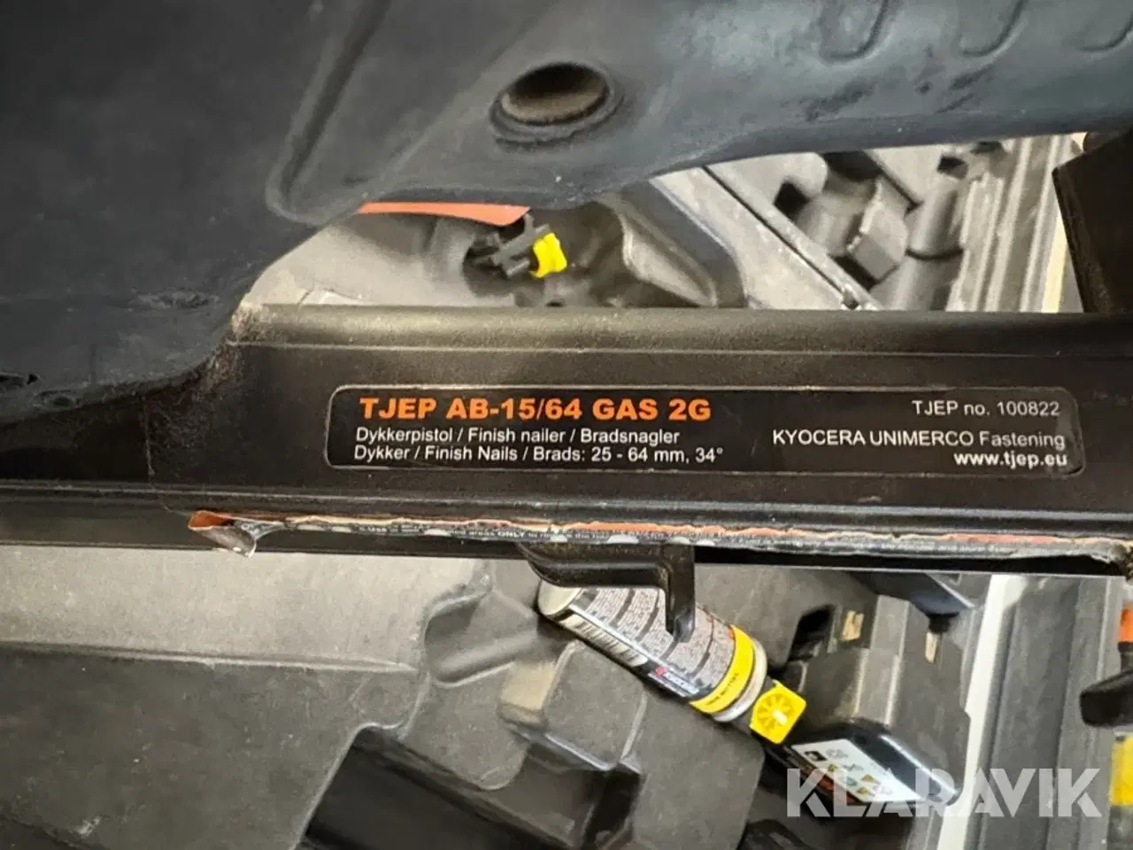 Billede 9 - Søm- og boltpistol Tjep AB-15/64 GAS 2G