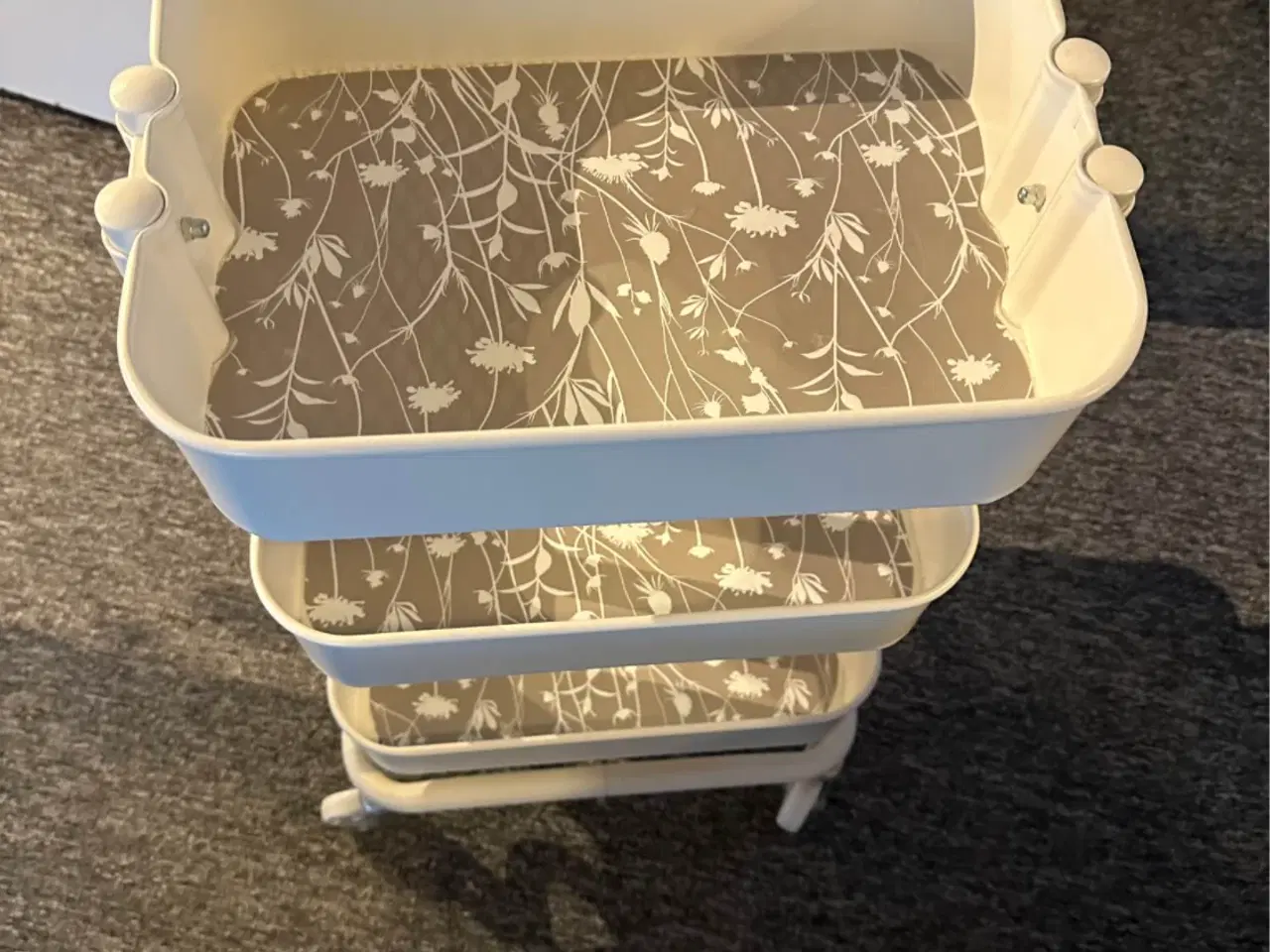 Billede 1 - Rullevogn med hjul sælges