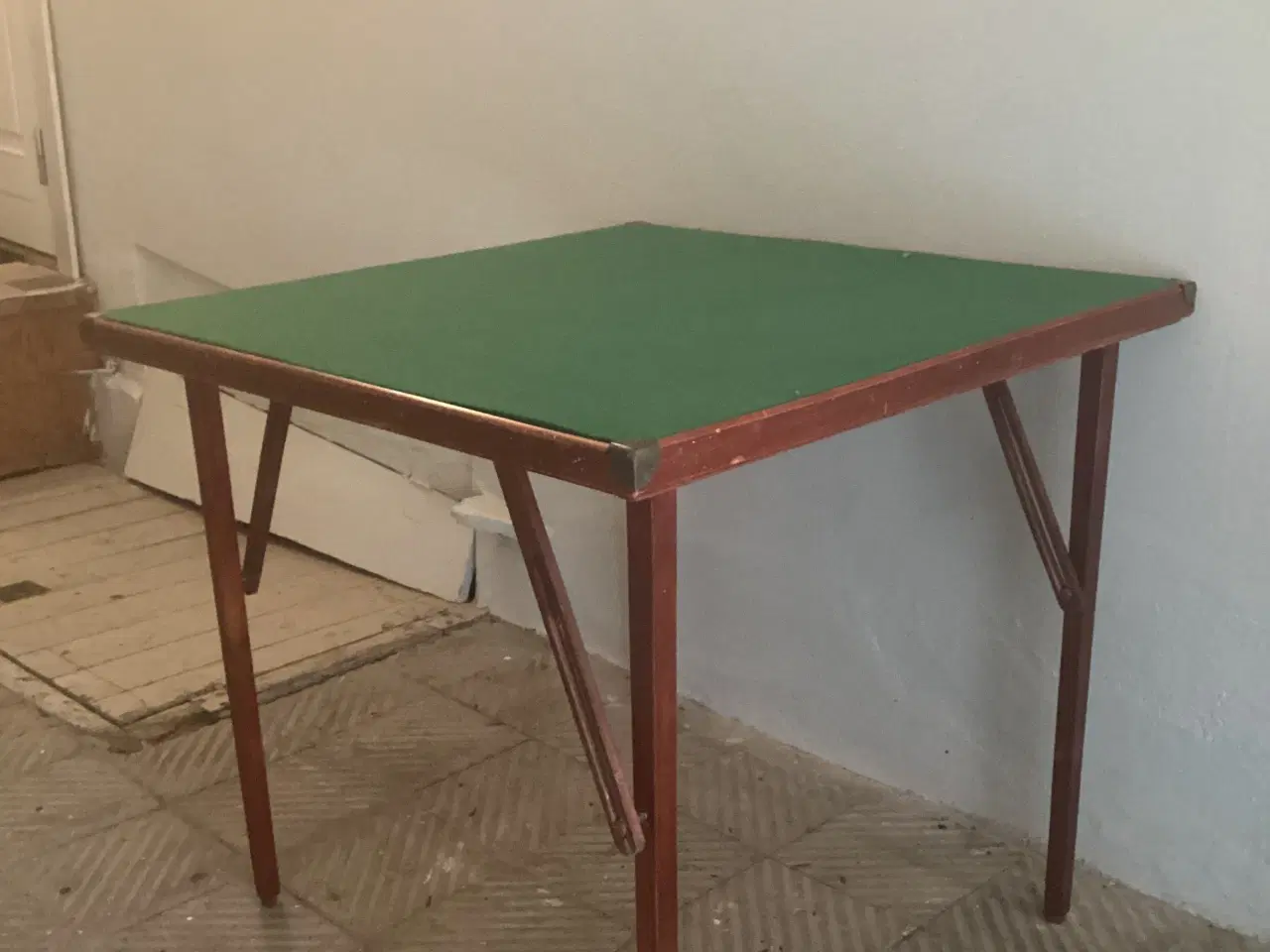 Billede 1 - Spillebord med grønt filt