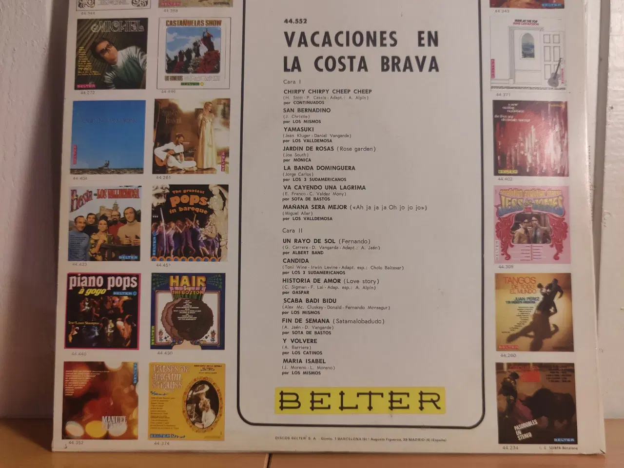 Billede 2 - Vacaciones en la Costa Brava LP