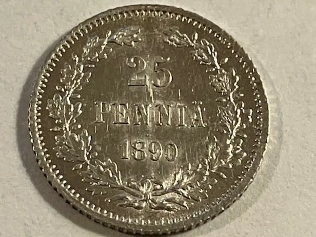 Billede 1 - 25 Pennia 1890 Finland