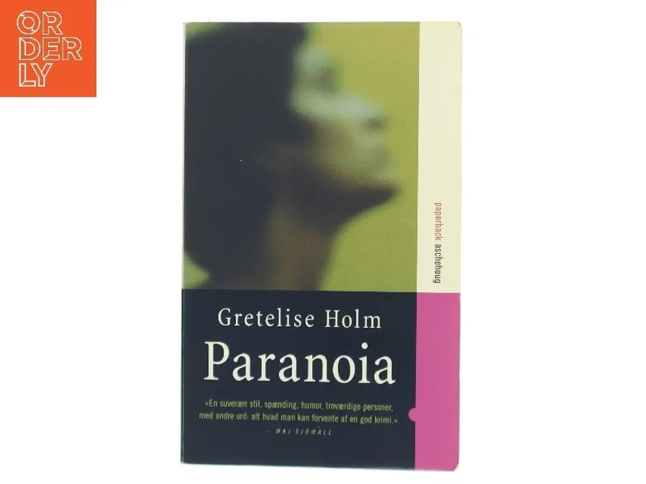 Billede 1 - Paranoia : kriminalroman af Gretelise Holm (f. 1946) (Bog)