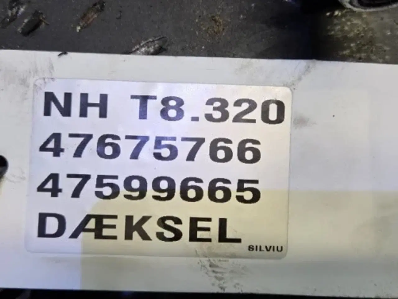 Billede 5 - New Holland T8.320 Dæksel 47675766