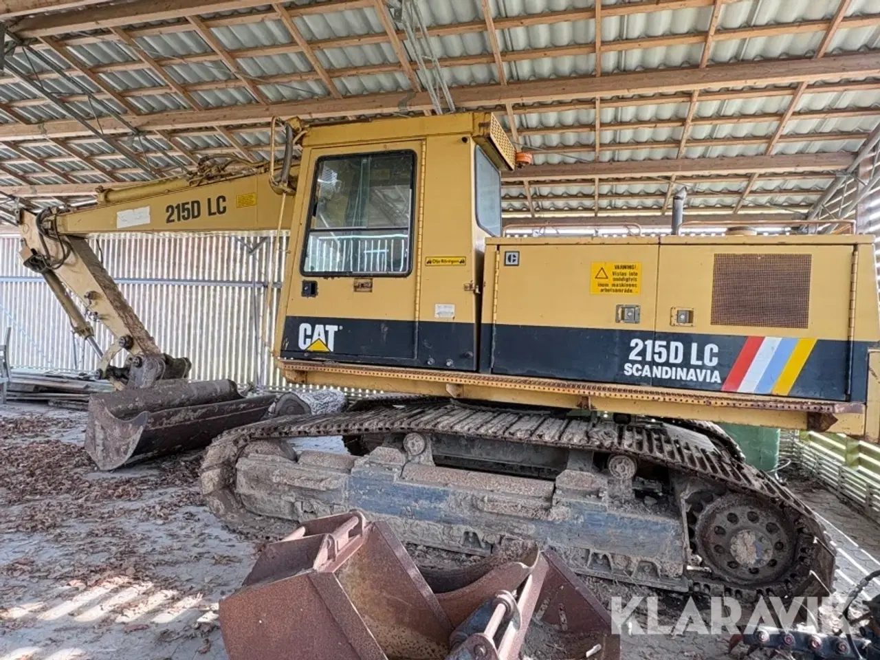 Billede 3 - Gravemaskine 20 Tons Caterpillar 215D LC