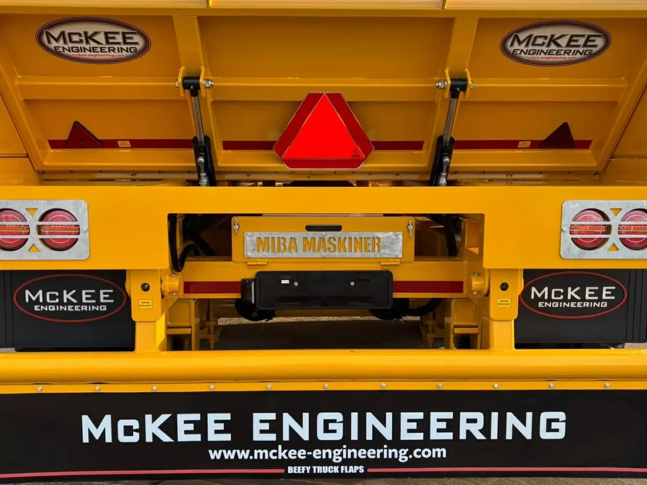 Billede 10 - McKee 16T entrepenørvogn med nedfoldbare sider